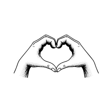 Символ єдності та благодійності: руки у формі серця