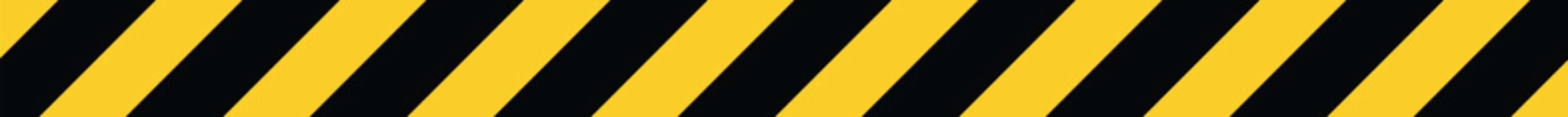 Balck and yellow road safety straight stripe line  vector design isolated on background.