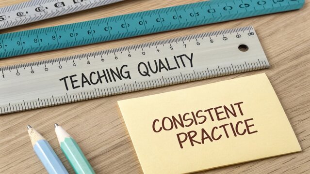 Rulers and Note Tagged Teaching Quality Consistent Practice