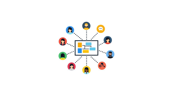 Microsoft Office software online collaboration.