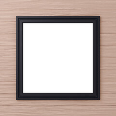 Obraz premium 3D素材_額縁_正方形_黒