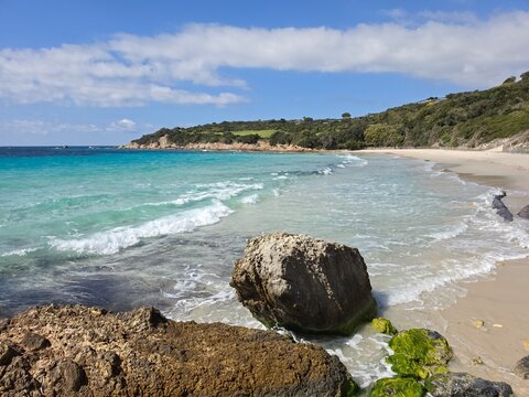 Plage paradisiaque en Corse