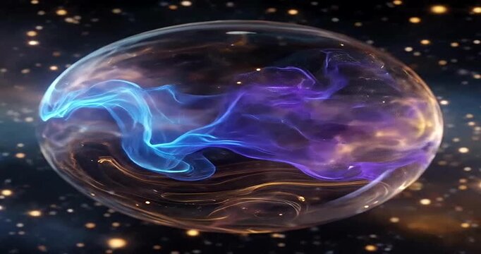 Glowing Nebula in Deep Space Exploration.