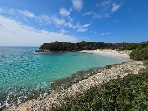 Plage paradisiaque en Corse