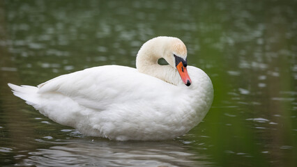 Łabędź niemy Cygnus olor © Sawomir
