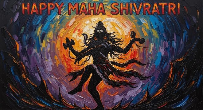 Maha Shivratri Lord Shiva Cosmic Dance.