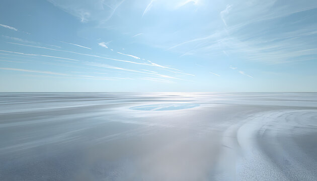 Matte Ground Minimal Landscape Background