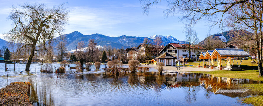 famous tegernsee lake - bad wiessee