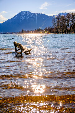 famous tegernsee lake - bad wiessee