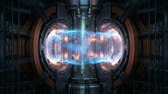 Nuclear Fusion Reactor Tokamak Chamber