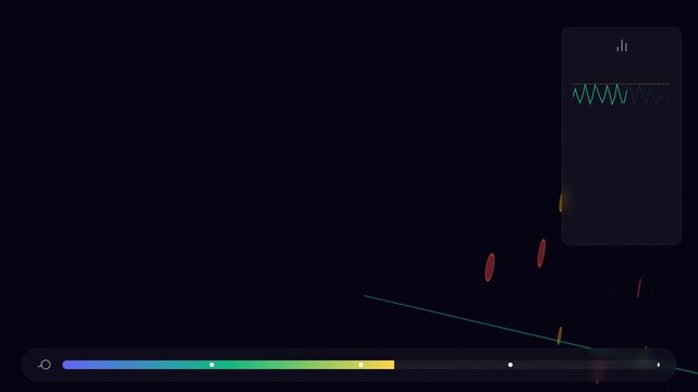 Abstract technological background featuring glowing lines and data streams, representing futuristic computing and digital information processing with vibrant energy