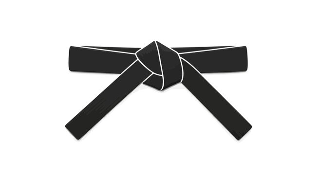Black Belt in Martial Arts Symbolizing Mastery and Discipline.