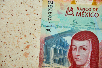 peso meksykańskie ,banknot  © Marcin Łazarczyk