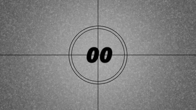 Minimalist countdown icon on a black background, featuring a clean digital timer style design. Perfect for concepts like time management, countdown events, urgency, and modern UI/UX interfaces.