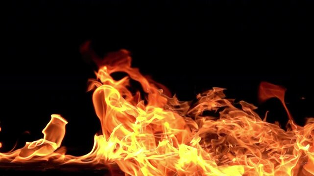 Breathtaking Fire Super Slow Motion 1000fps