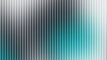 Fototapeta premium Abstract Geometric Background with Teal and Grey Vertical Lines Gradient for Corporate and Technology Presentations
