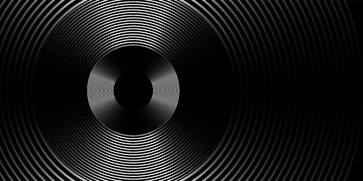 Abstract Particle Technology Background Design. Abstract wave moving point flow particles, high tech background design for brochure, flyer, magazine, business card, banner. Vector