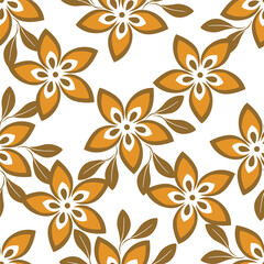 Obraz premium seamless floral pattern