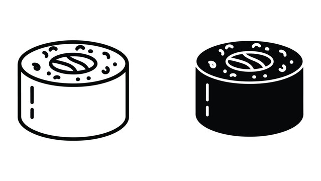 Two different views of a mechanical screw or bolt with hexagonal head and countersunk design