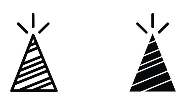 Contrast of traditional and modern stylized teepee designs with directional symbols.