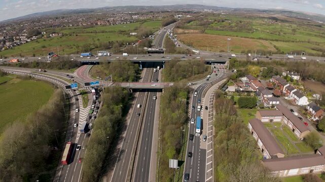 M60  Simmister junction left to right 