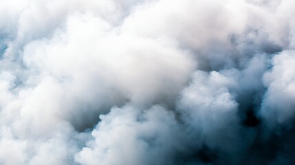 Obraz premium a billowing mass of white smoke fills the frame