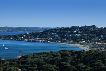 Fototapeta premium Plage de la Nartelle - Sainte Maxime