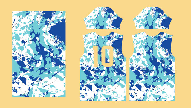 Jersey Design Textile Print