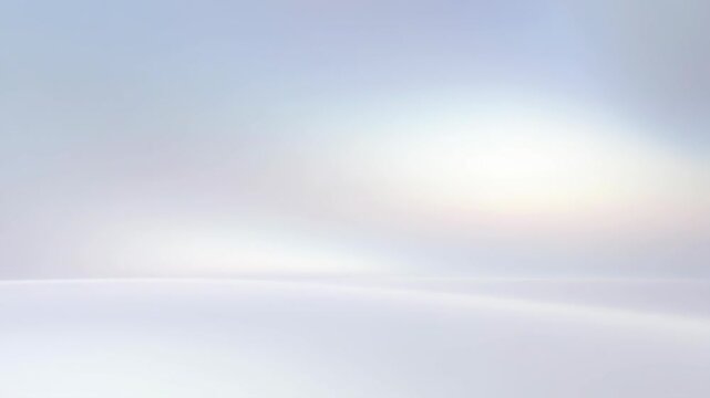 Soft pastel gradient abstract scene in gentle hues on light background, concept of calm and serenity and peace