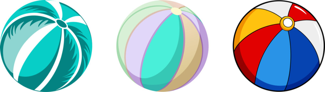 beach balls set