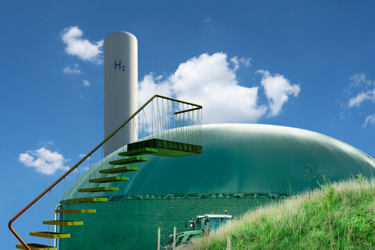 Geb&auml;udemodernisierungsgesetz mit einer Gr&uuml;ngasquote und einer Bio-Treppe