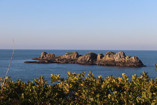 Benetin island in Rotheneuf, Saint-Malo