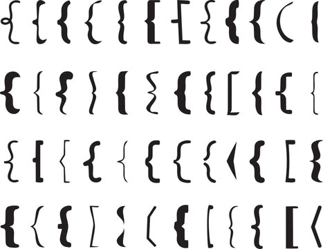 Typesetting Elements in Pattern: A curated pattern showcases a collection of typesetting elements, offering versatility in design