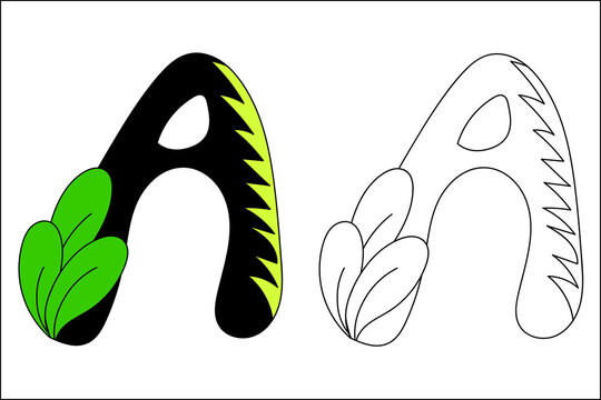 letter A