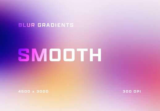 Smooth Blur Gradient Set