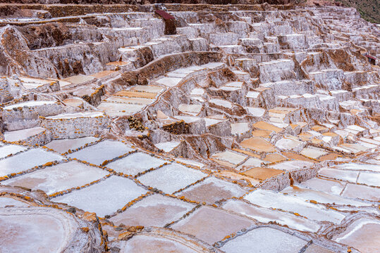 Ancient Salt Mines of Maras in Peru