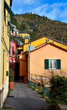 San Bernardo village, Bogliasco, Liguria, Italy