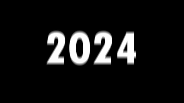 Year counter animation featuring scrolling numbers transitioning from two thousand to twenty twenty six.
