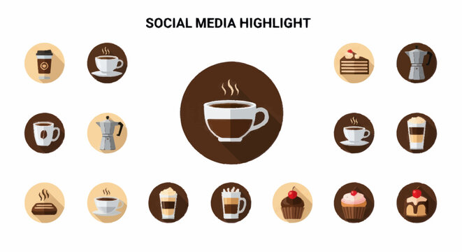 Coffee Cups and Mugs Collection.