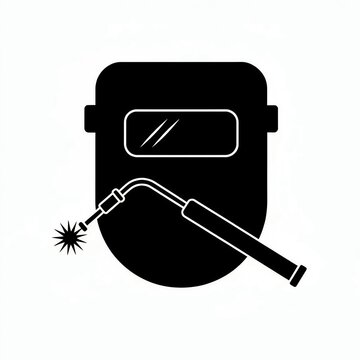 welding mask vector 