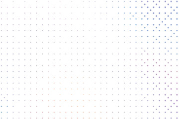 Fototapeta premium Abstract background with a pattern of small colorful dots