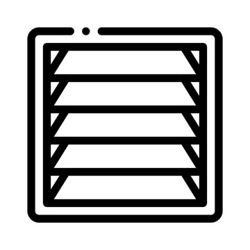 ceiling vent line icon