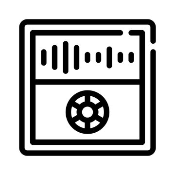 modulator line icon