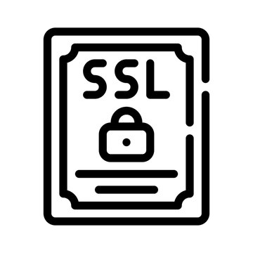 ssl line icon
