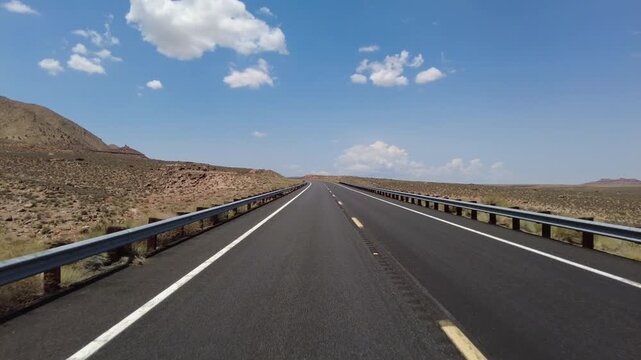 Driving Plate Grand Canyon East Rim Desert View Dr Eastbound Multicam Set 13 Rear View LIttle Colorado River Gorge Arizona USA