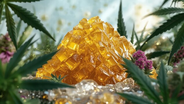 Pharmaceutical Cannabis Extract, type Live Resin Sugar