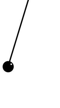 Simple Pendulum Swinging Motion Animation