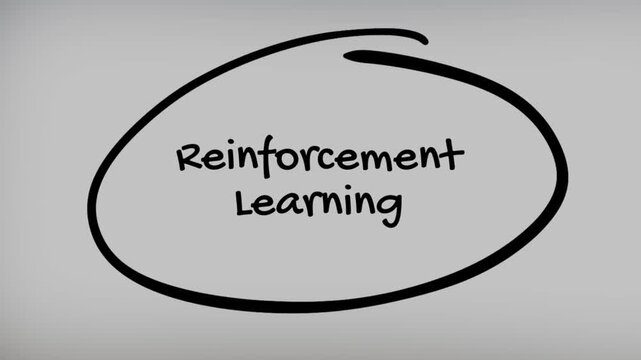 Reinforcement Learning Hand Writing Text on Glass Screen