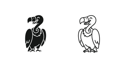 Vintage Dodo Bird Illustration: Unique Art & Design Vector © Sultan