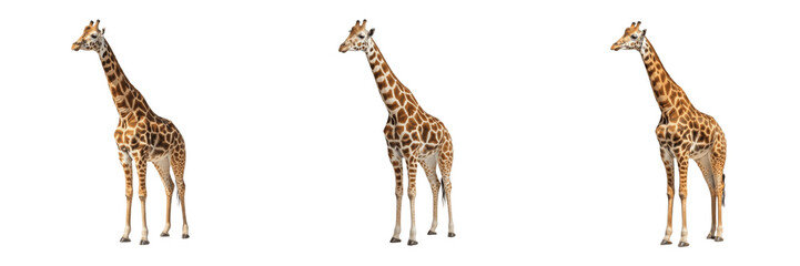 Naklejka premium White Rhinoceros Ceratotherium simum in African savanna landscape wildlife photography safari animal herbivore horned wild animal portrait megafauna nature wilderness photography rhino